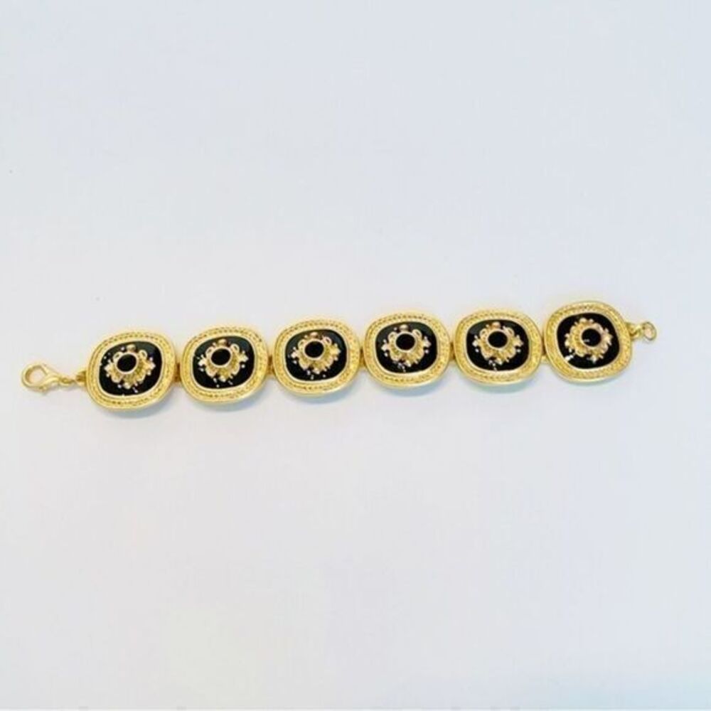 Vintage Gold Black Bracelet​